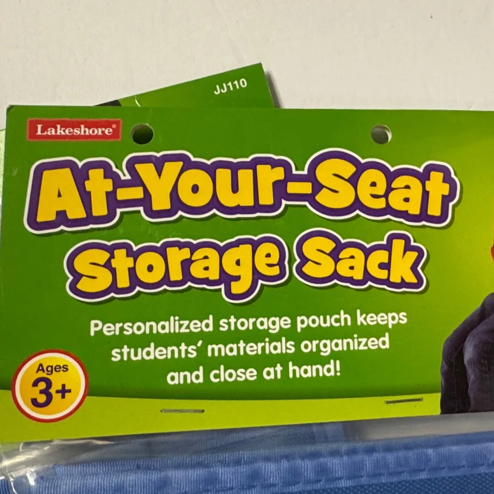At-Your-Seat Storage Sack - Blue - Picture 5 of 5